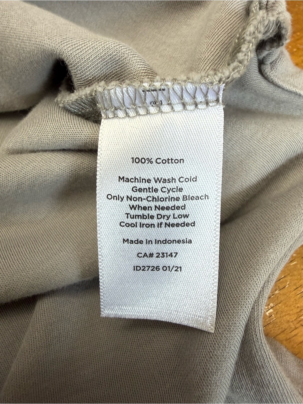 Haven by Talbots Organic Cotton Interlock Dress XL - Picture 8 of 9